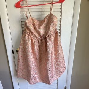 Floral Mini Party Cocktail Dress